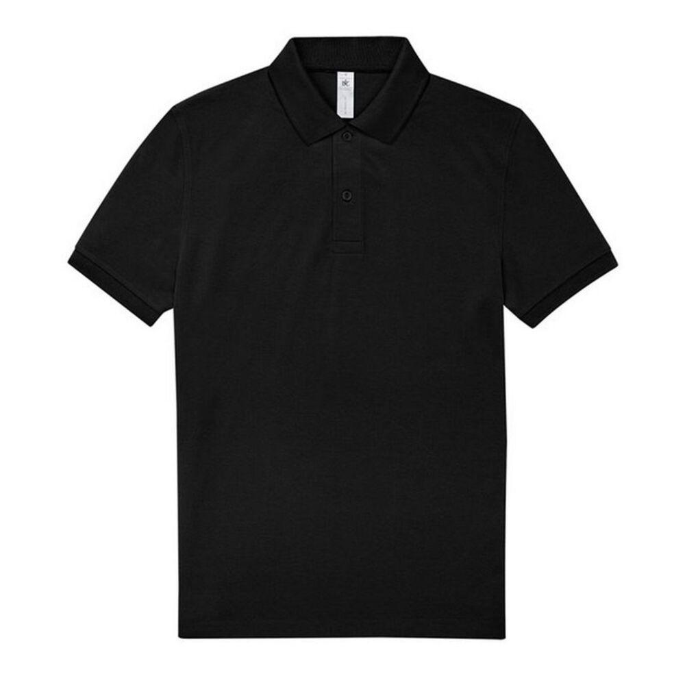B&C Mens My Polo Shirt / Black